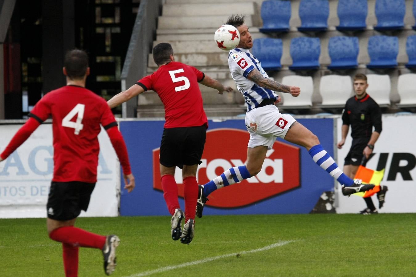 Imágenes del partido de la Gimnástica contra el Castro