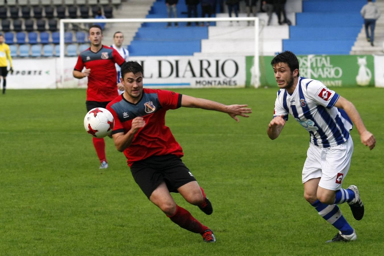 Imágenes del partido de la Gimnástica contra el Castro