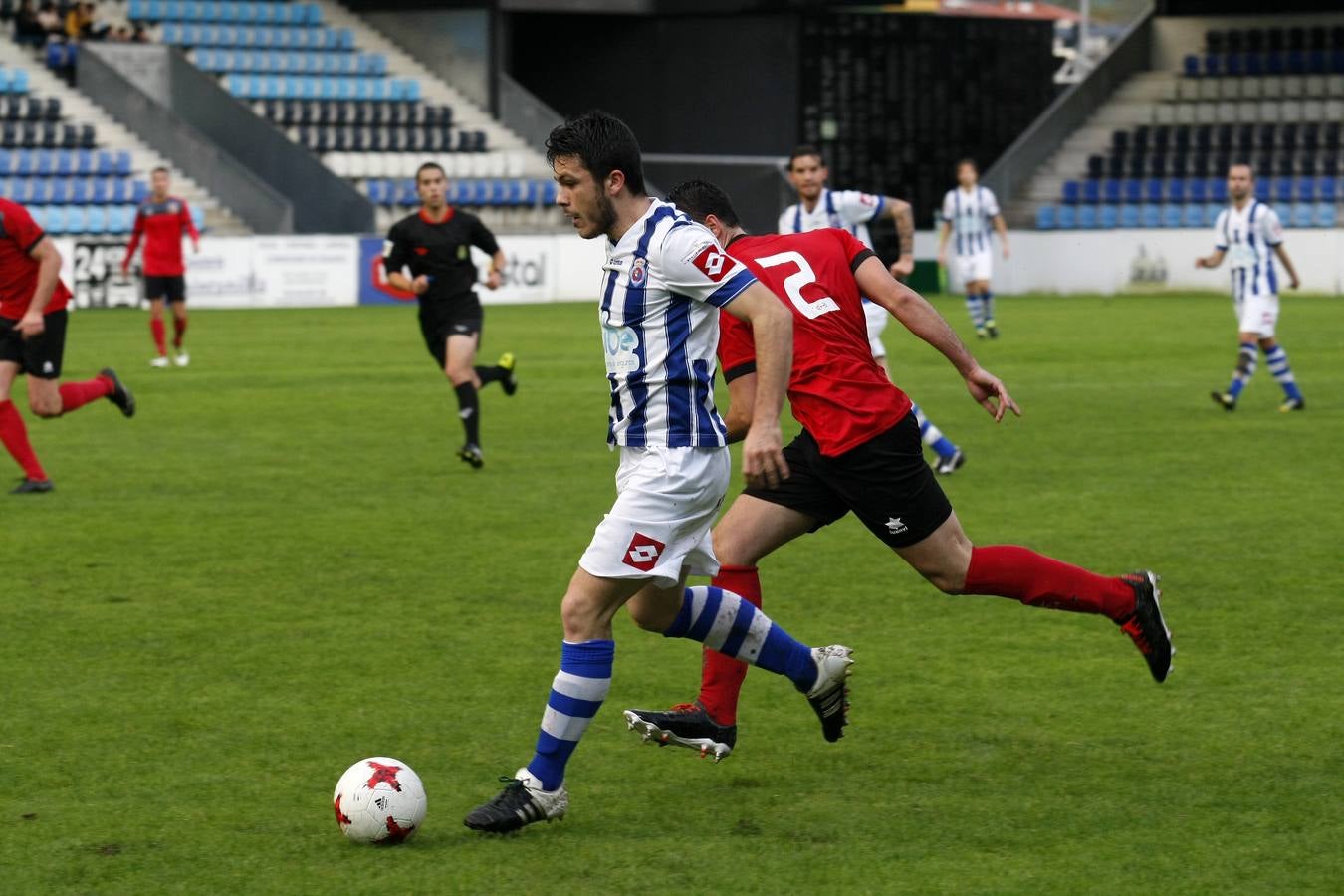 Imágenes del partido de la Gimnástica contra el Castro