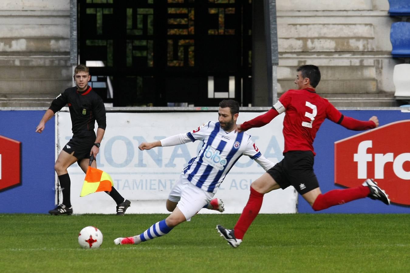 Imágenes del partido de la Gimnástica contra el Castro