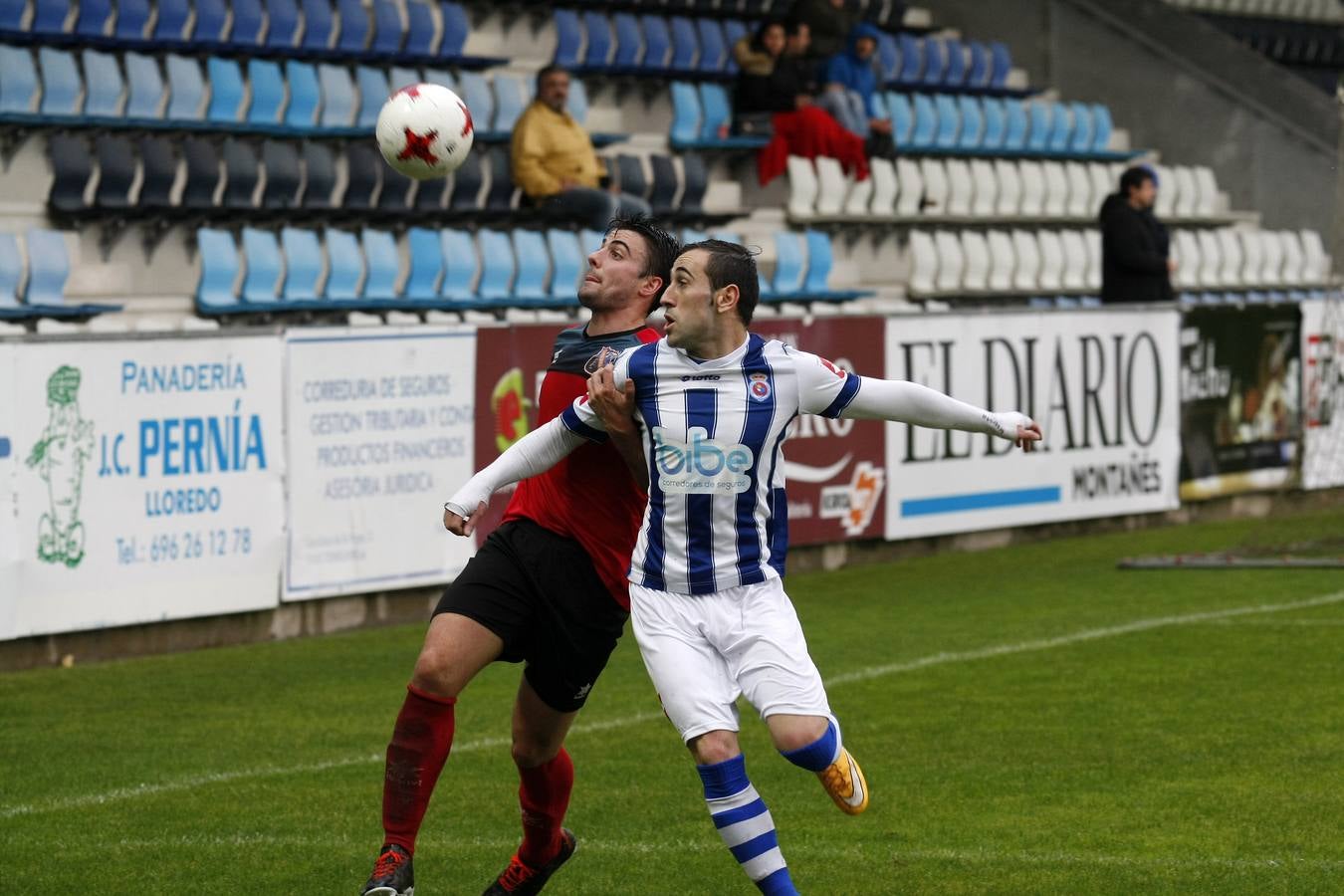 Imágenes del partido de la Gimnástica contra el Castro