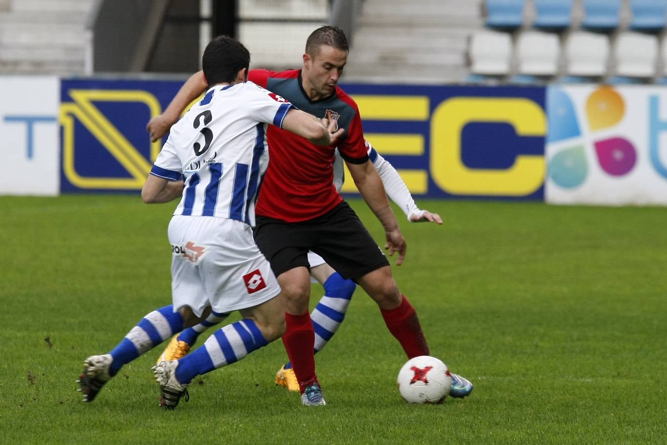 Imágenes del partido de la Gimnástica contra el Castro