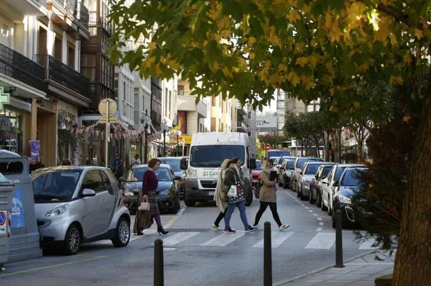 La reforma de la calle Ancha pretende limitar la circulación de los vehículos como se ha hecho en Pablo Garnica.
