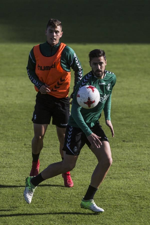 Imágenes del entrenamiento del Racing