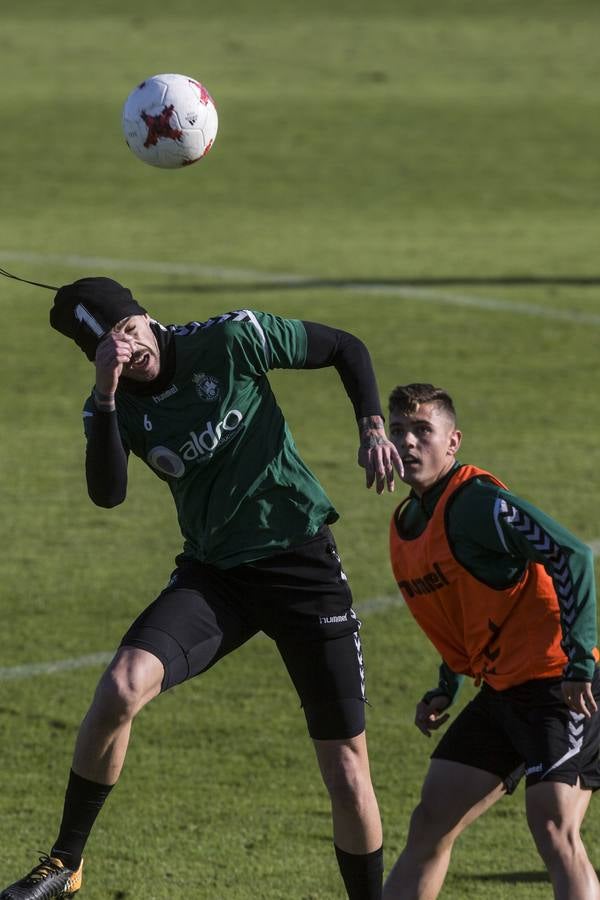 Imágenes del entrenamiento del Racing