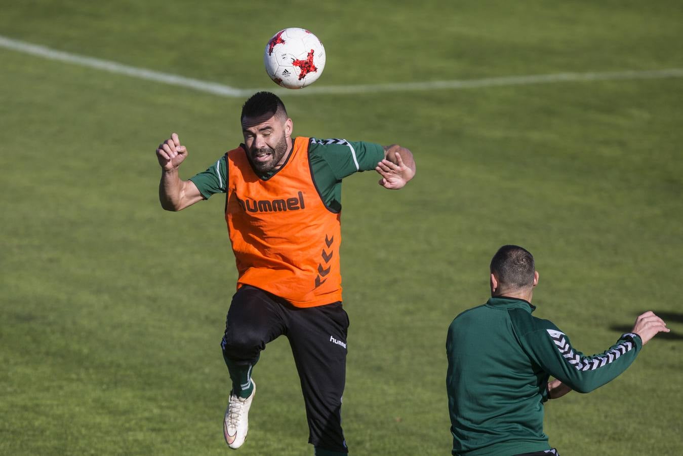 Imágenes del entrenamiento del Racing