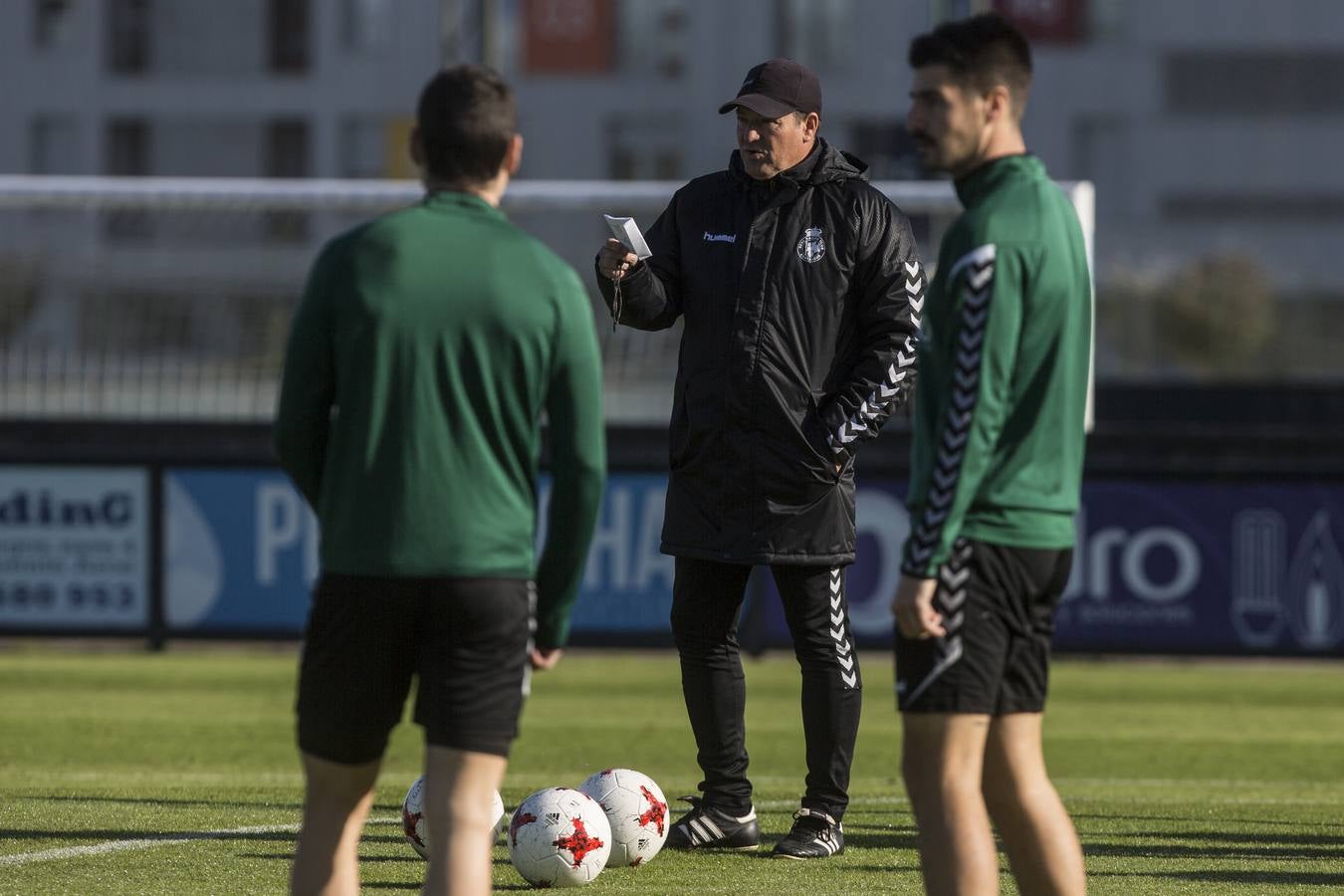 Imágenes del entrenamiento del Racing