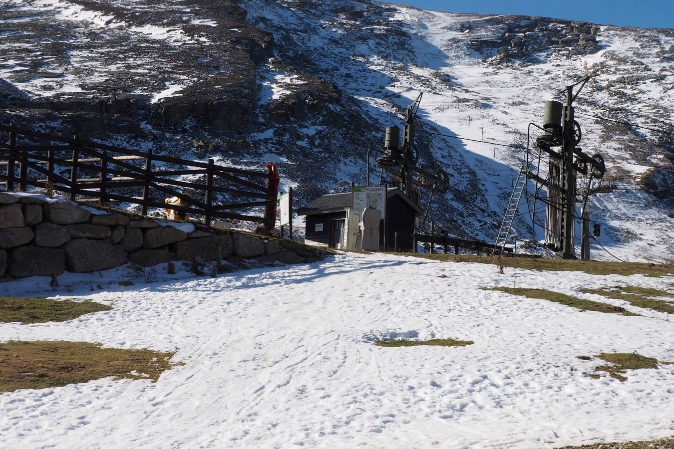 No queda nieve en Alto Campoo