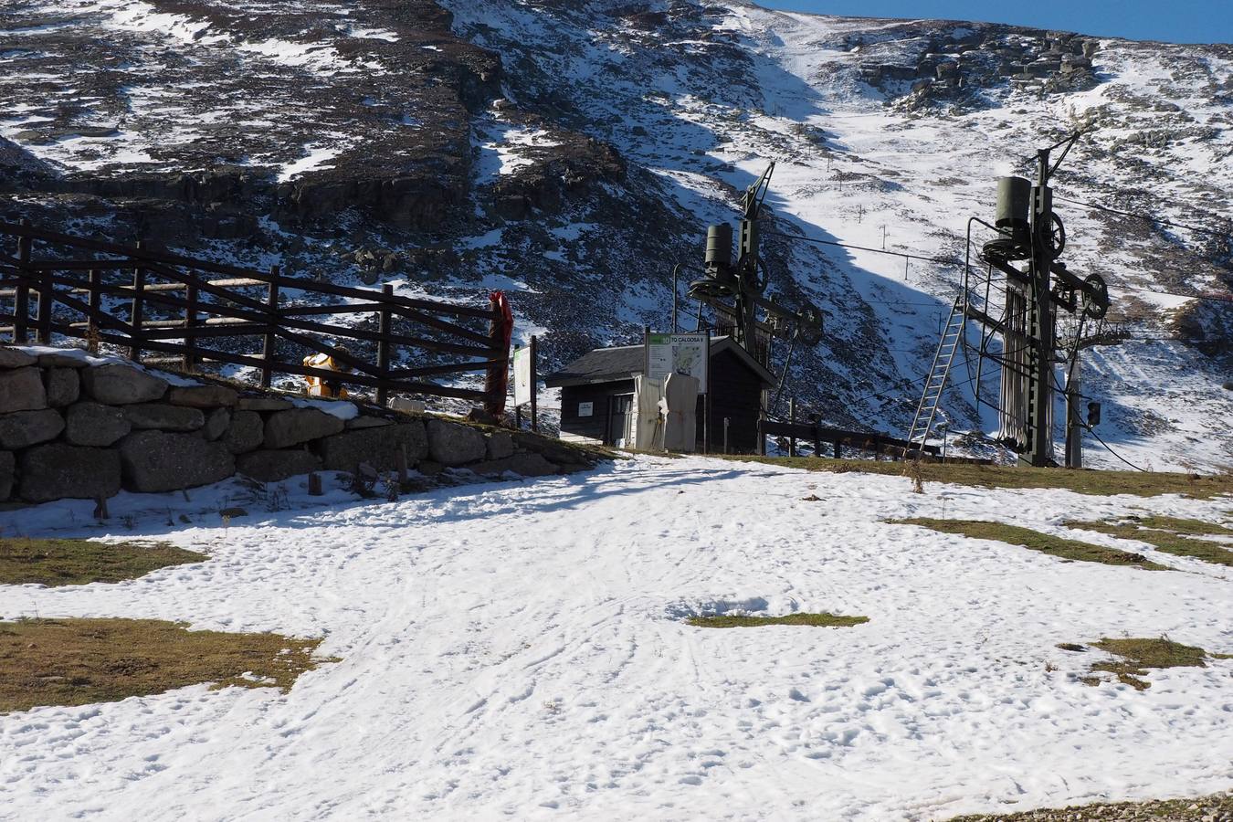 No queda nieve en Alto Campoo