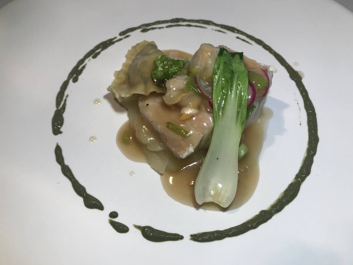 Algunas de las especialidades de la carta y rincones del restaurante de Hoznayo que acaba de conseguir una Estrella Michelin