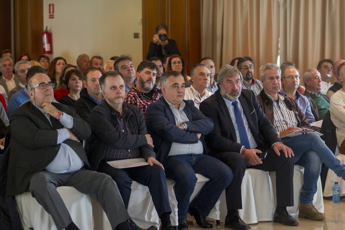 Asamblea de dirigentes del PRC, celebrada en el Balneario de Puente Viesgo