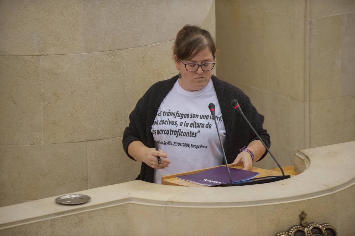 PRC y PSOE logran, con el apoyo de Juan Ramón Carrancio, sortear el primer escollo de las cuentas regionales para 2018 en un debate con el «transfuguimo» muy presente