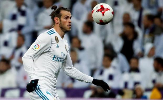 Bale, durante el partido ante el Fuenlabrada. 