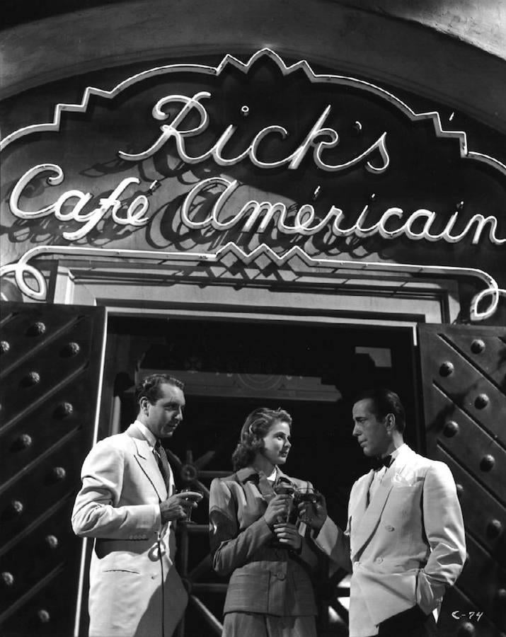 El clásico 'Ricks', epicentro de 'Casablanca' (1942).