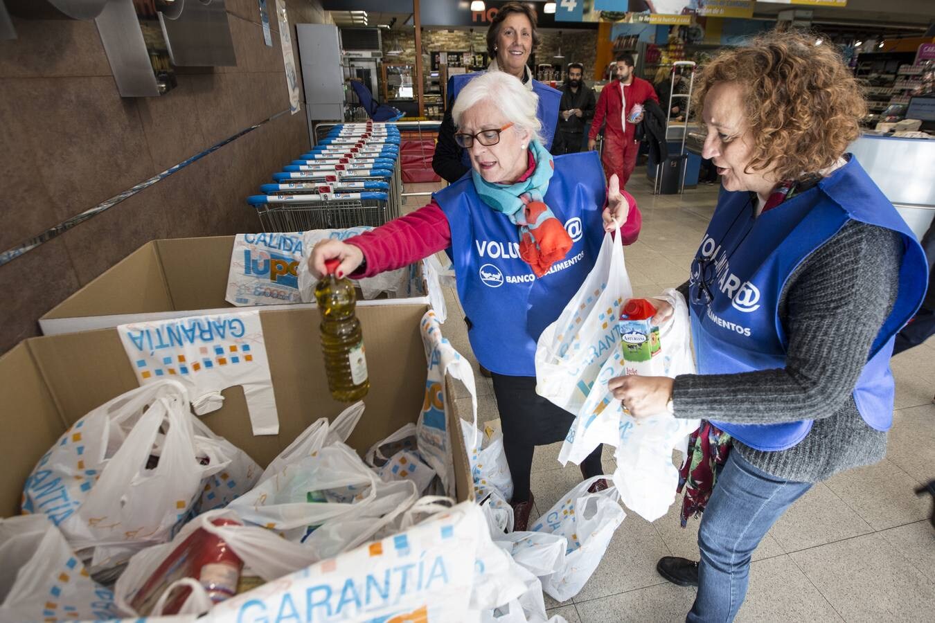 Arrancó la gran recogida del Banco de Alimentos