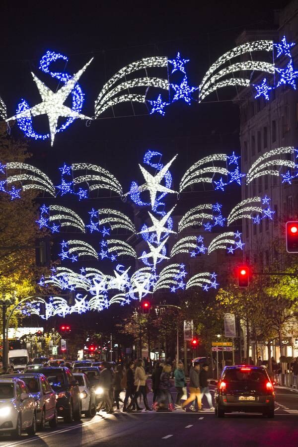 Santander brilla con sus luces de Navidad