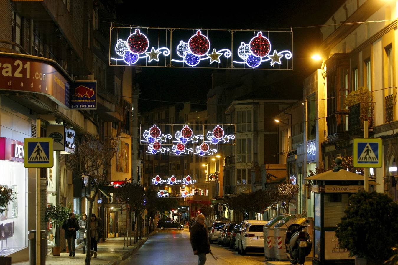 Encendido de luces navideñas en Torrelavega