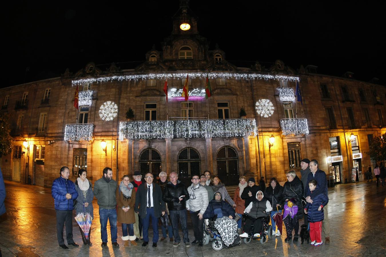 Encendido de luces navideñas en Torrelavega