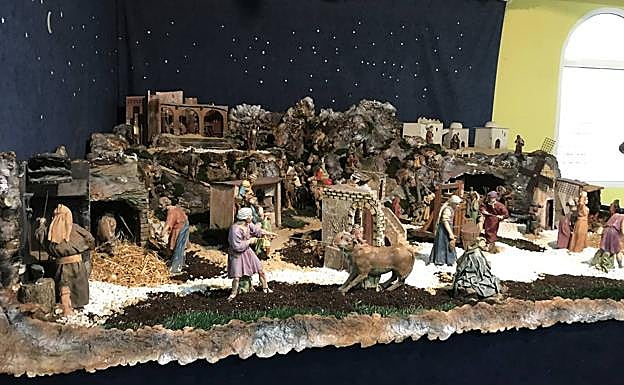 El tradicional, con efectos, de ‘La Caridad’, en la calle Alta. 