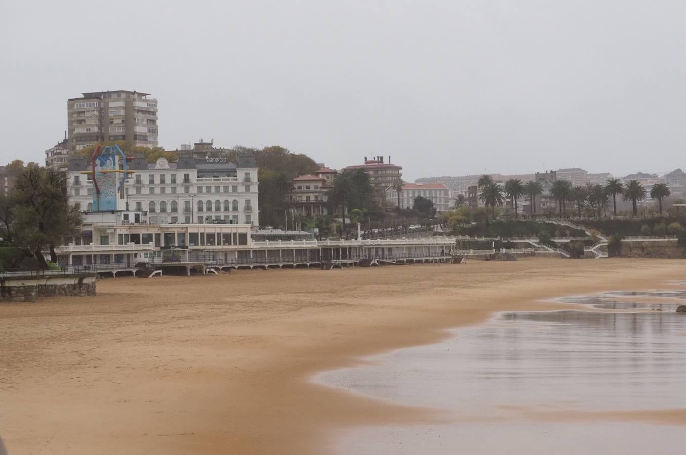 &#039;Ana&#039; trae lluvia, viento y nieve a Cantabria