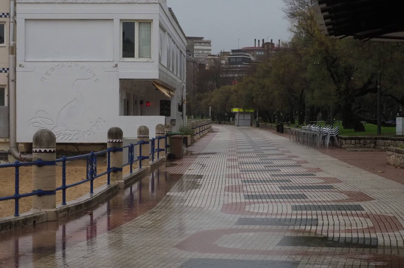 &#039;Ana&#039; trae lluvia, viento y nieve a Cantabria