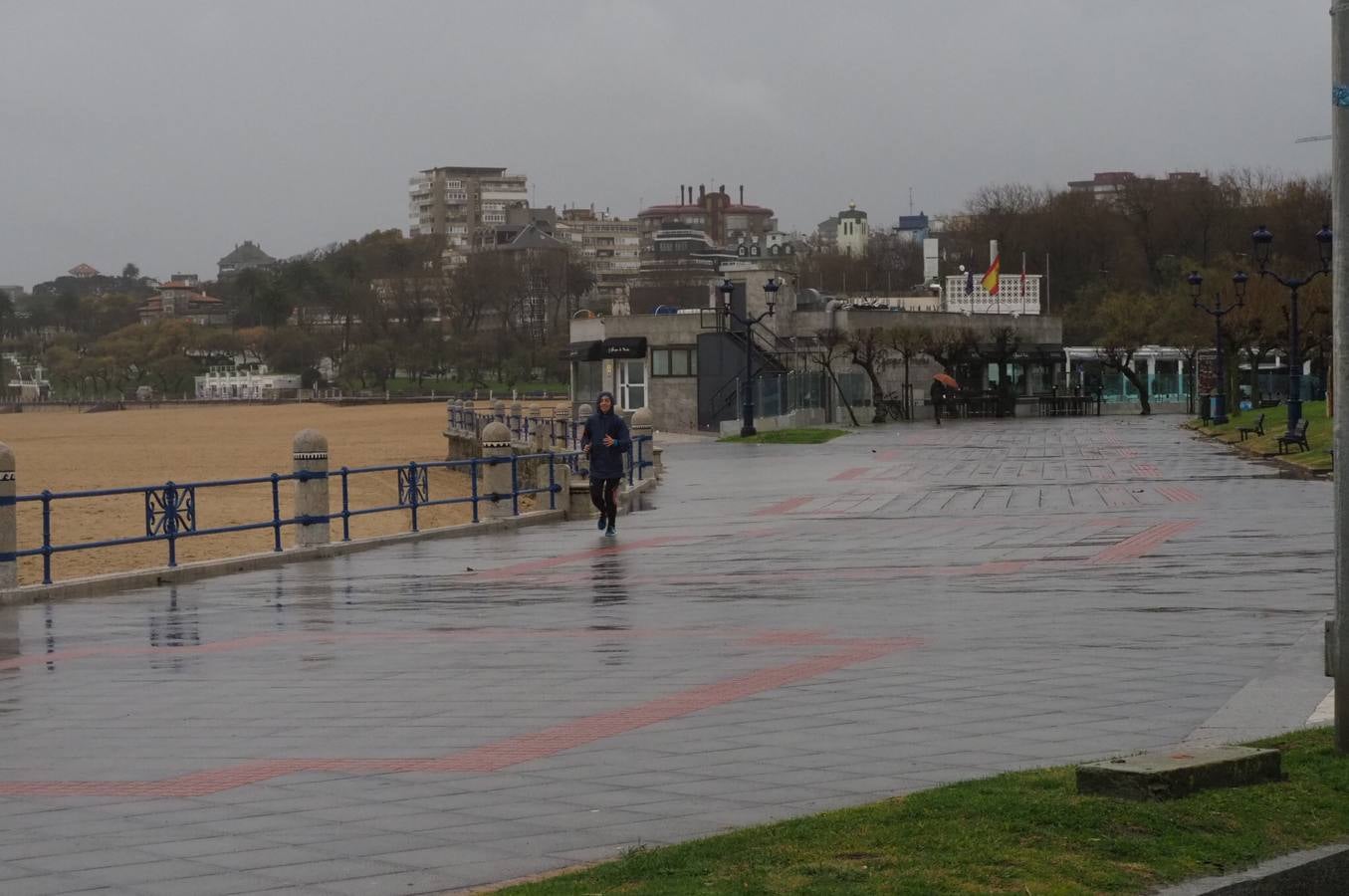 &#039;Ana&#039; trae lluvia, viento y nieve a Cantabria