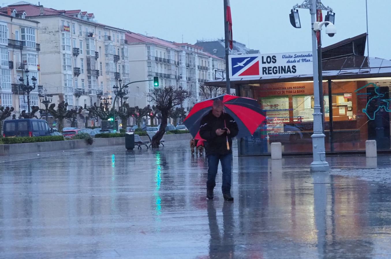 &#039;Ana&#039; trae lluvia, viento y nieve a Cantabria