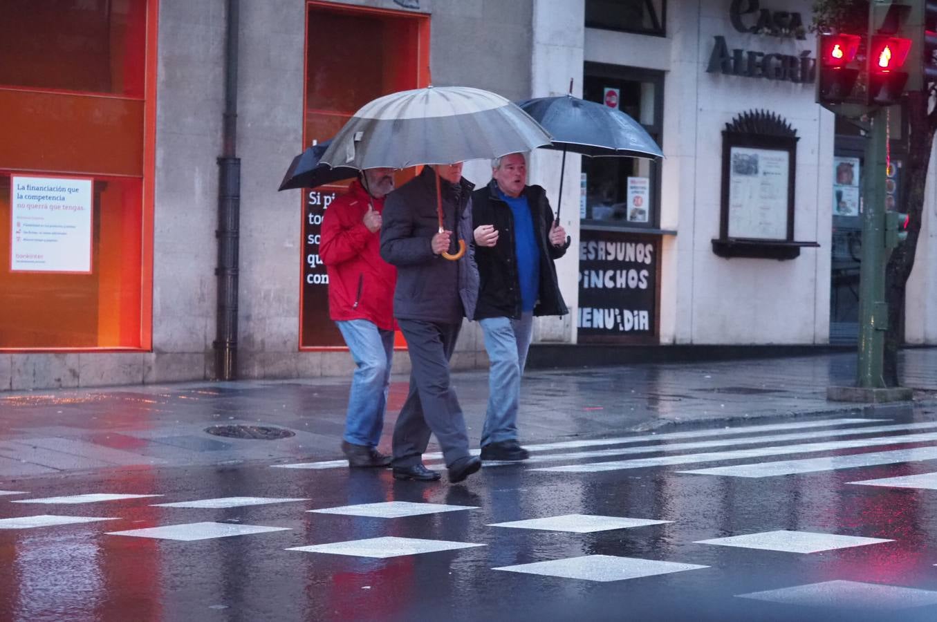 &#039;Ana&#039; trae lluvia, viento y nieve a Cantabria