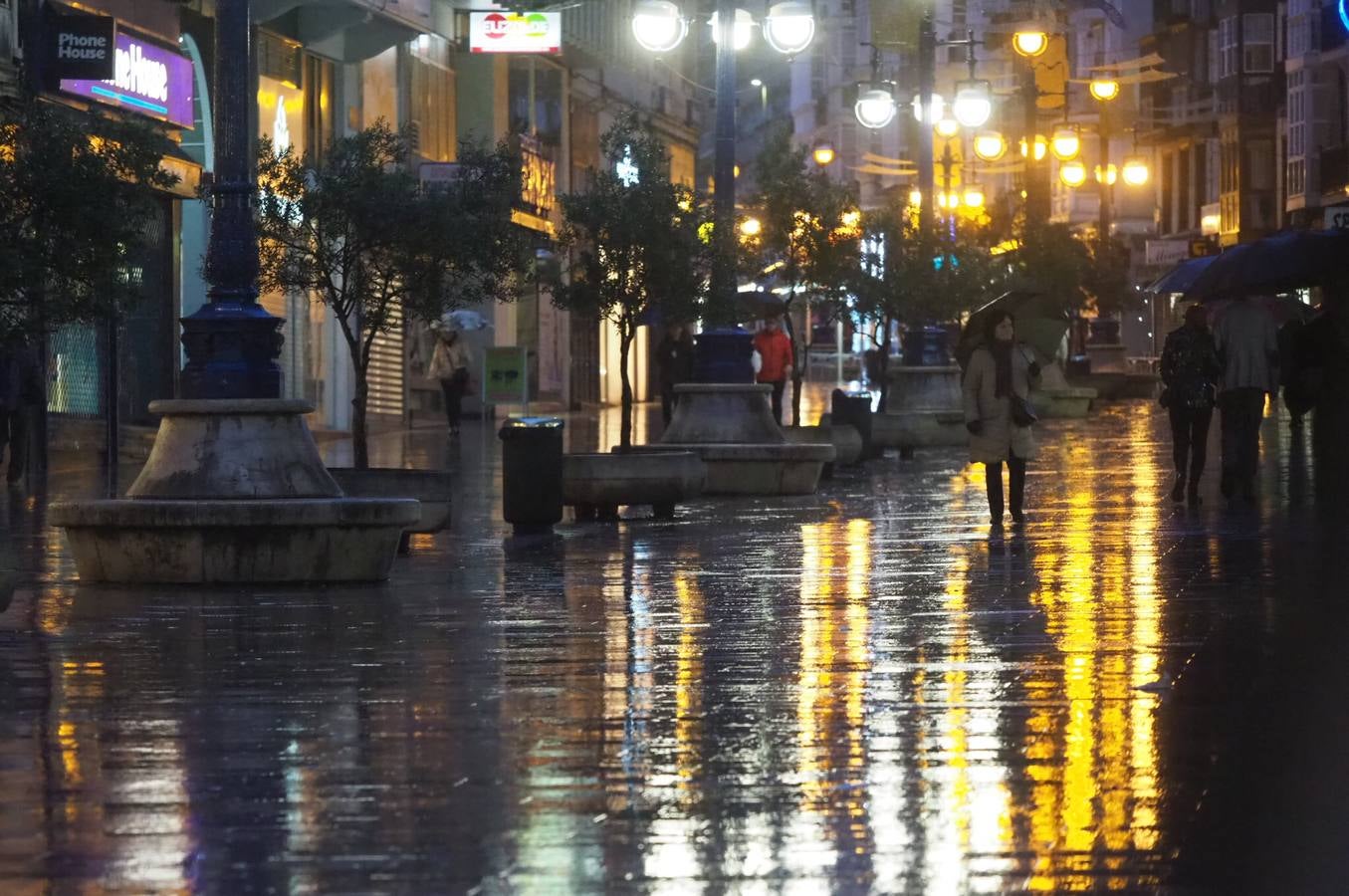 &#039;Ana&#039; trae lluvia, viento y nieve a Cantabria