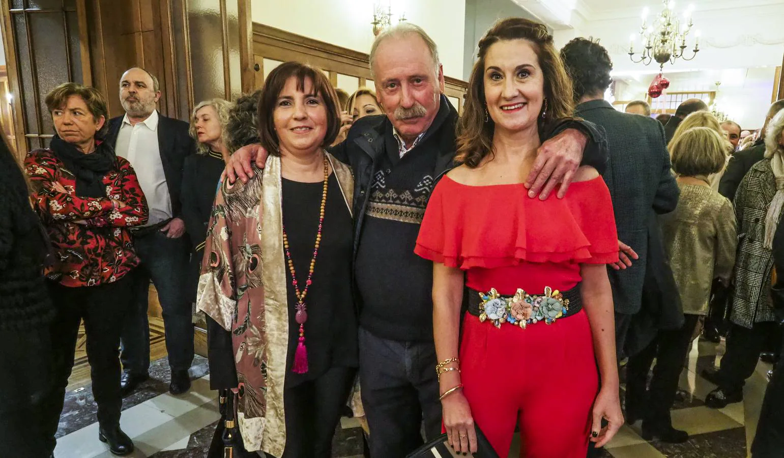 Gloria Bes, Javier Curto, Cristina Iturgaiz