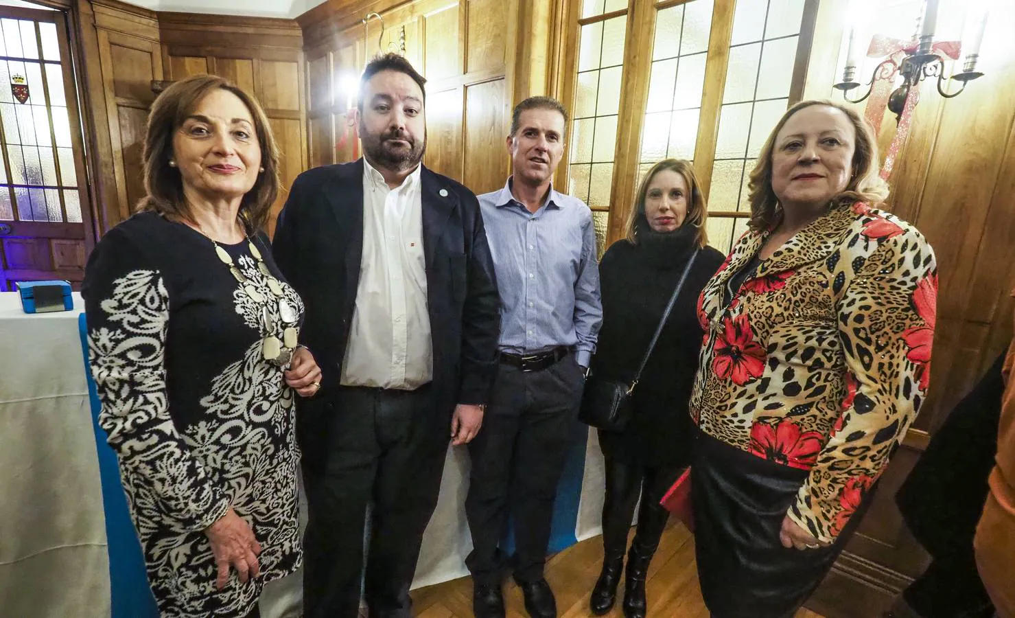 María José García, Pedro Gorjón, Javier Sáenz de Buruaga, Inma Sanz, María Teresa Fernández