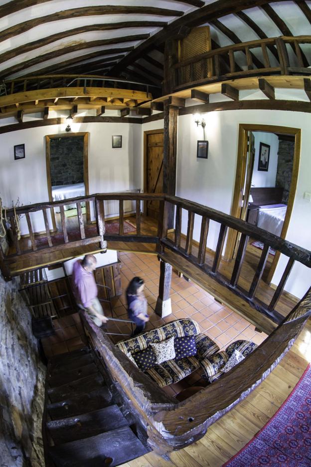 Interior de una casa rural de Cantabria.