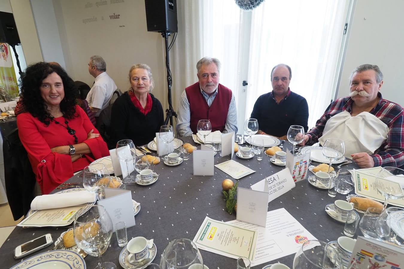 Fabiola López, Joaqina Revuelta, Eladio Álvarez, Probo Jesús Núñez, Isidro Abascal