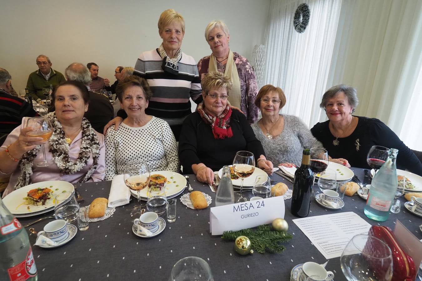 Tere Nieto, Nati Zaballa, Isabel Escudero, María Luisa Maza, Paquita Barreras, Nieves Ríos, Rosario Escudero