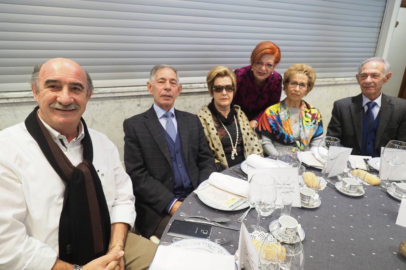 José Luis Madrazo, Luis Herrera, Milagros Fernández, Ana Platón, María Luisa Palacio, Serafín Herrera, 