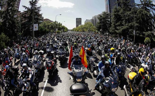 Homenaje a Ángel Nieto en Madrid.