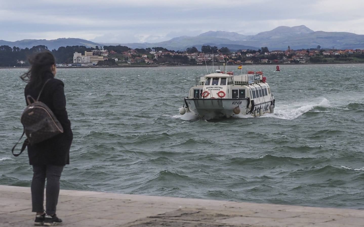 Un reguero de incidencias por el temporal de viento &#039;Bruno&#039; en Cantabria