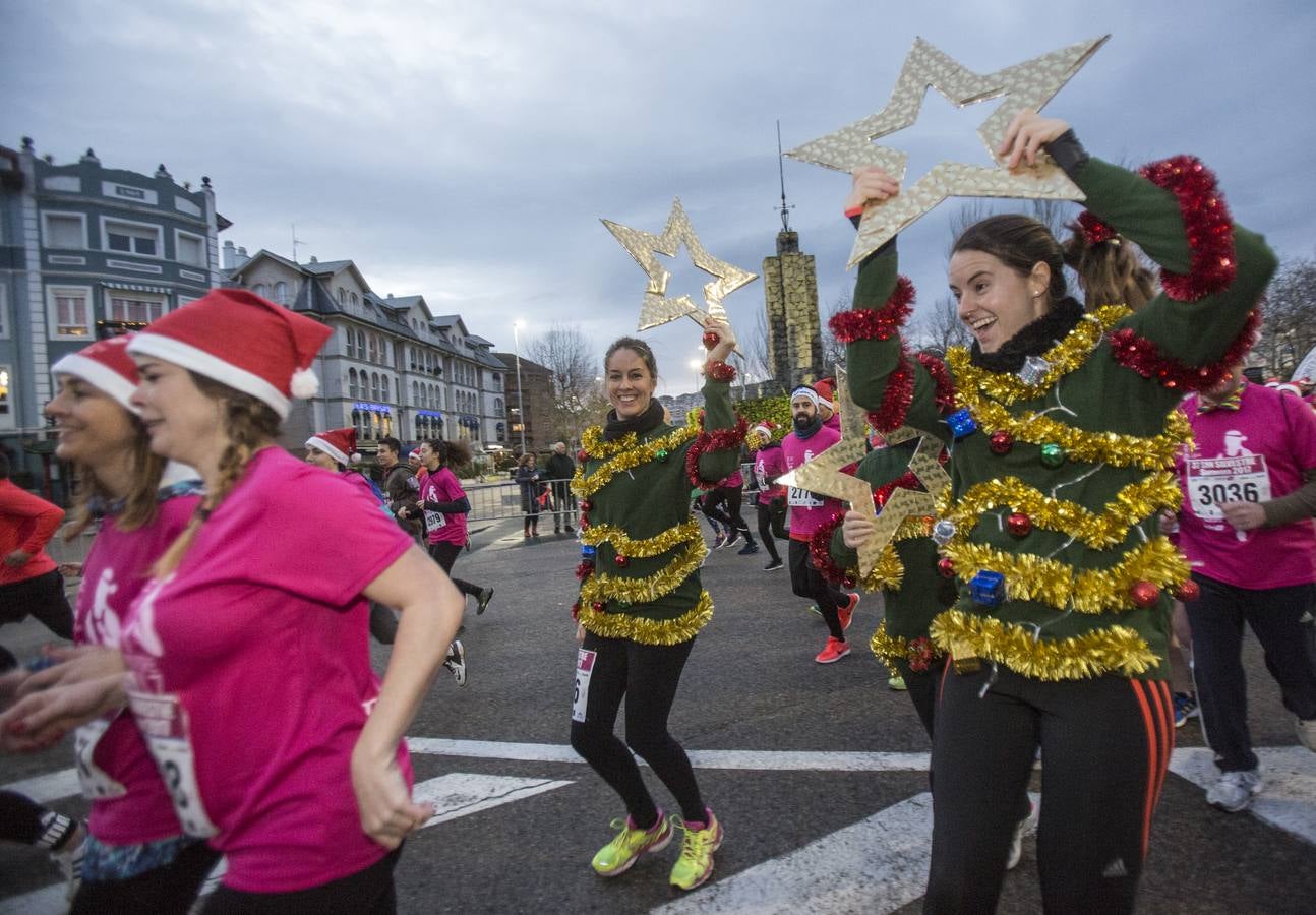 Unos 5.000 atletas se dan cita en una San Silvestre santanderina marcada por el fuerte viento. Diego Cuadrado y Aroa Laguna se imponen en una edición “dura” por las condiciones climatológicas