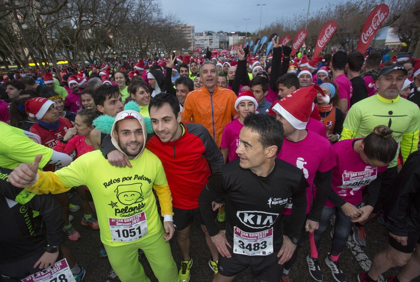 Unos 5.000 atletas se dan cita en una San Silvestre santanderina marcada por el fuerte viento. Diego Cuadrado y Aroa Laguna se imponen en una edición “dura” por las condiciones climatológicas