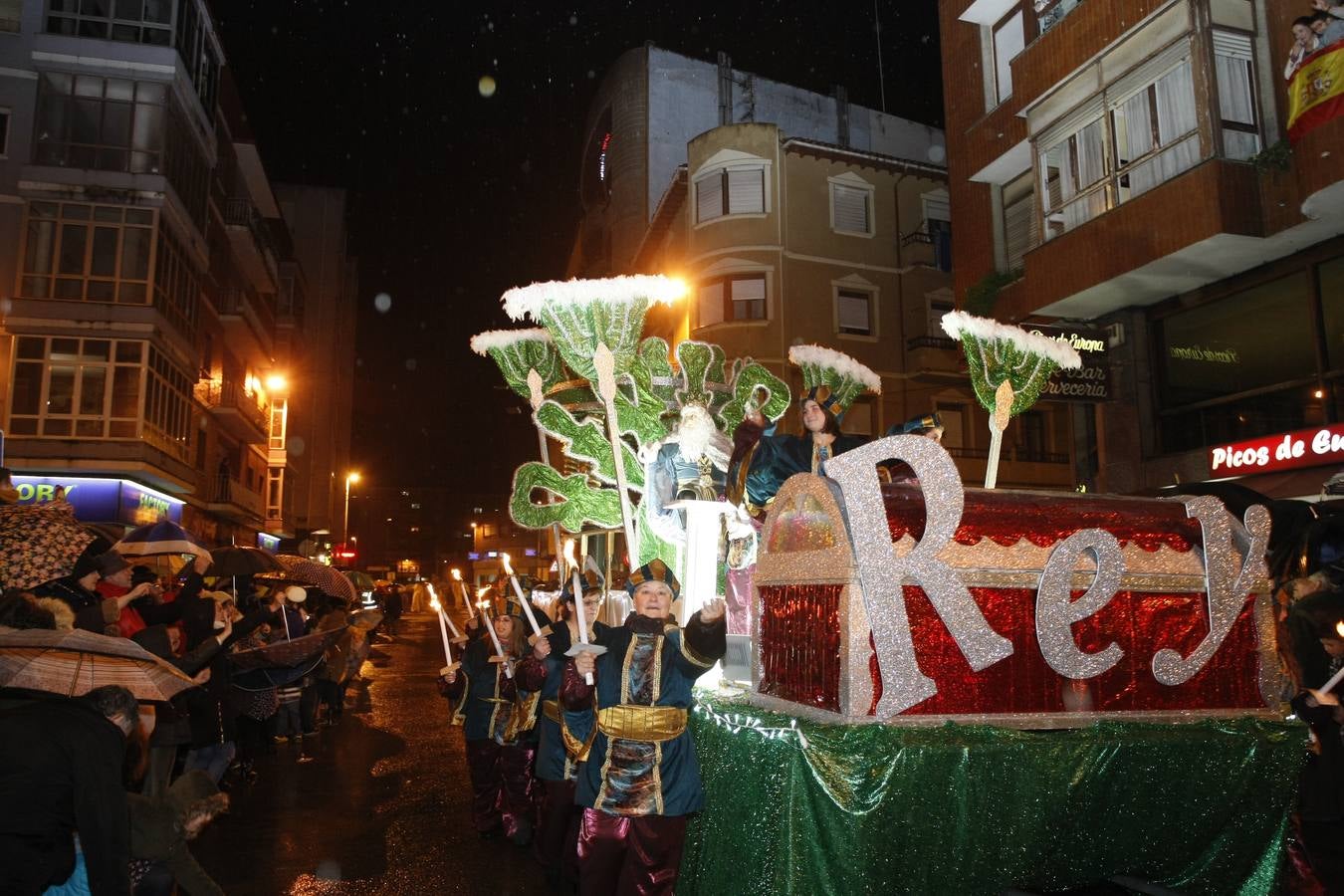 Llegan los Reyes a Torrelavega