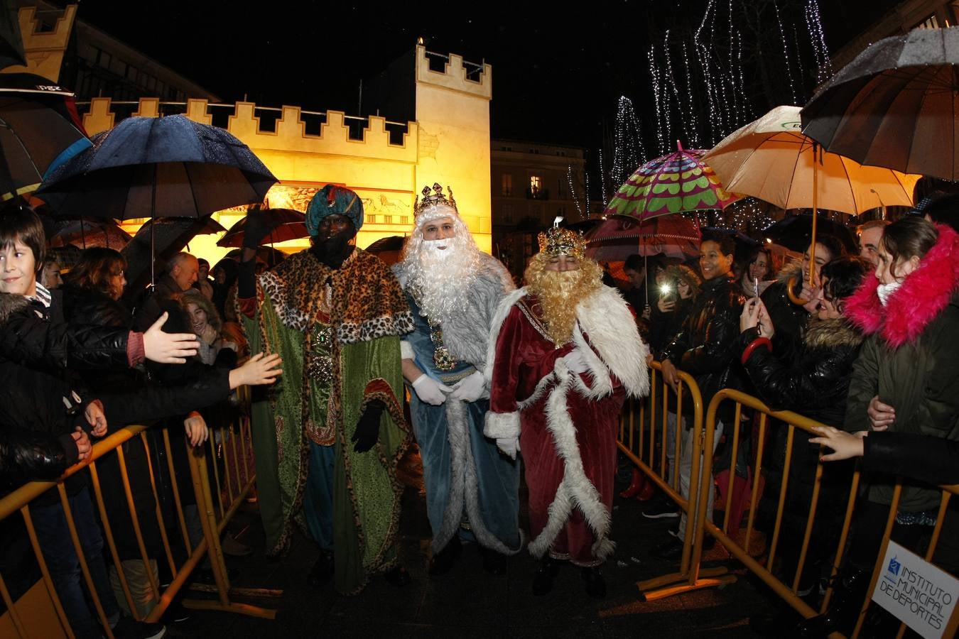 Llegan los Reyes a Torrelavega