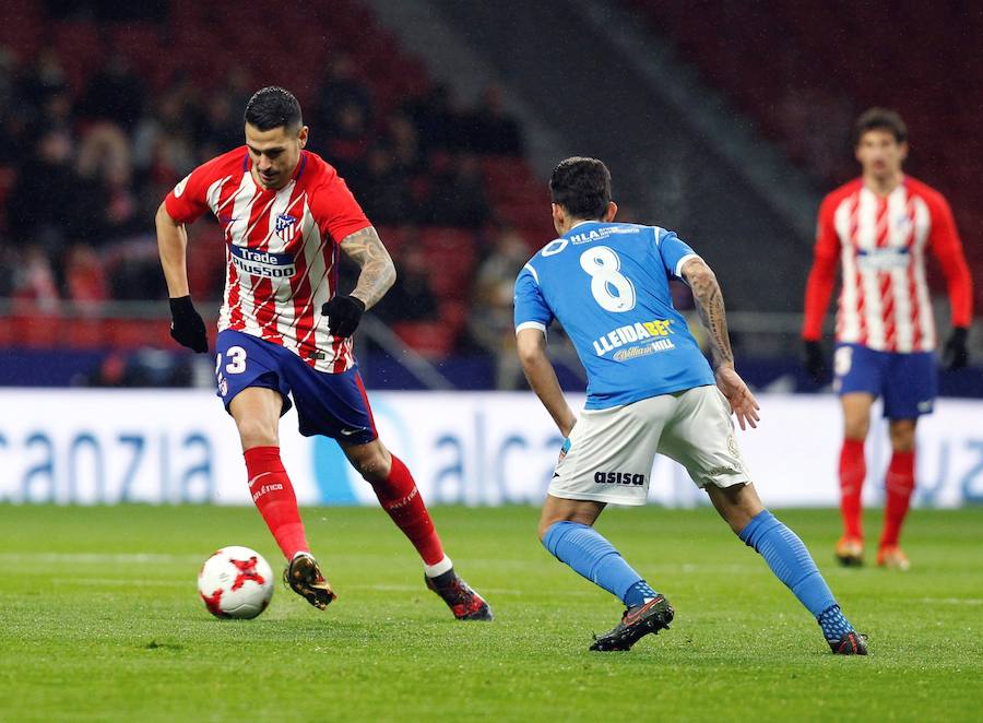 El Atlético vence al Lleida en Copa del Rey por 3-0. Carrasco, Gameiro y Vitolo, que debutó en el Wanda Metropolitano, fueron los autores de los goles. 