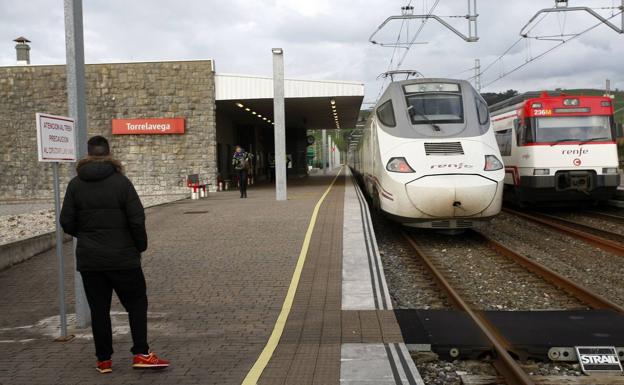 Estación de Renfe de Torrelavega.