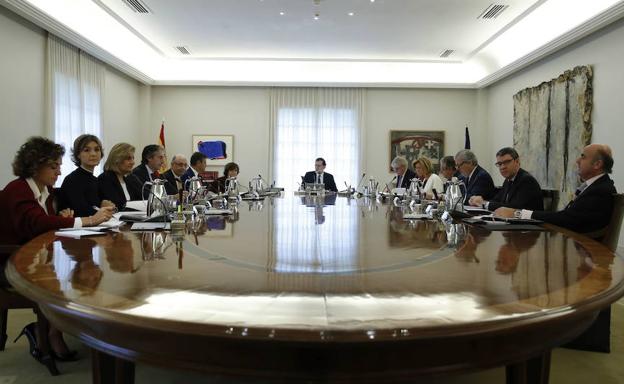 Reunión del Consejo de Ministros.