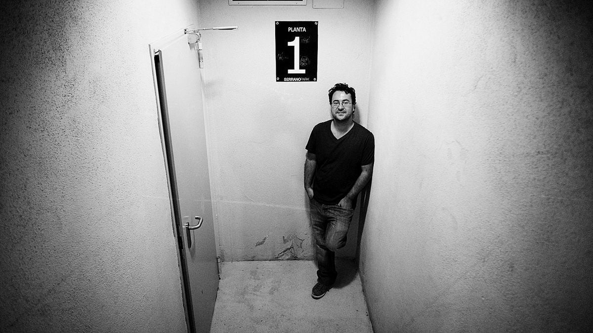 El artista David García Díaz. 