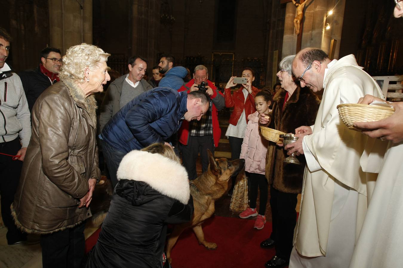 La bendición para las mascotas de Torrelavega el día de San Antón