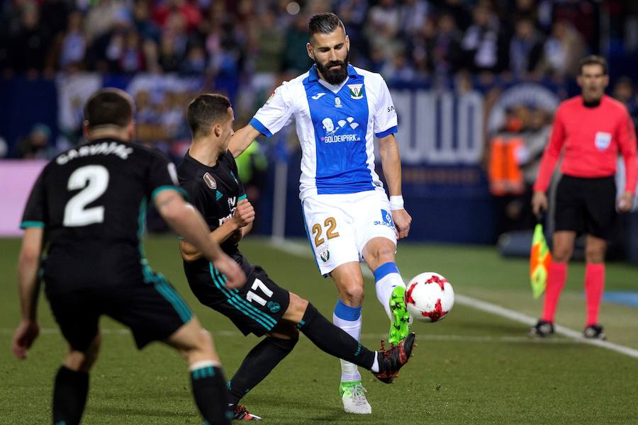 El conjunto blanco se hizo con la victoria gracias a un gol de Asensio en los últimos minutos en partido poco vistoso en Butarque.