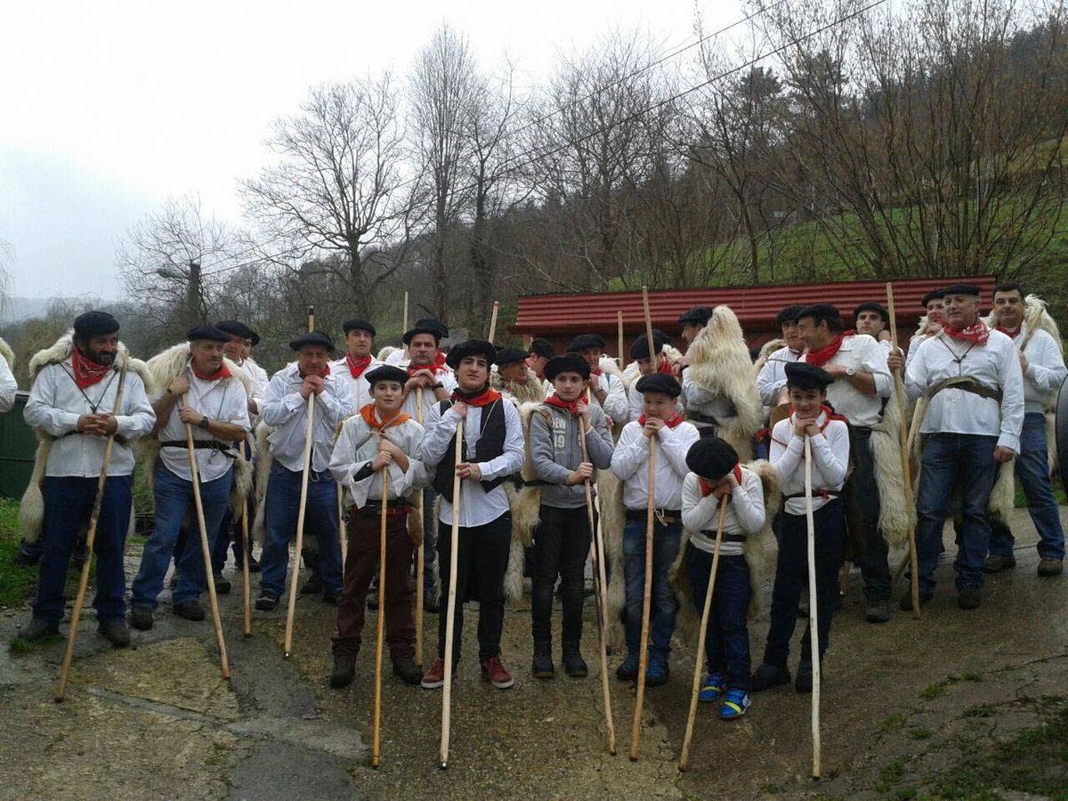 Marceros en el Valle de Soba.