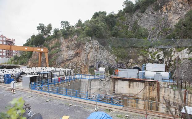 Las obras del subfluvial están paradas desde hace más de un año. 