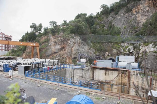 Las obras para construir el subfluvial llevan paradas desde diciembre de 2016.